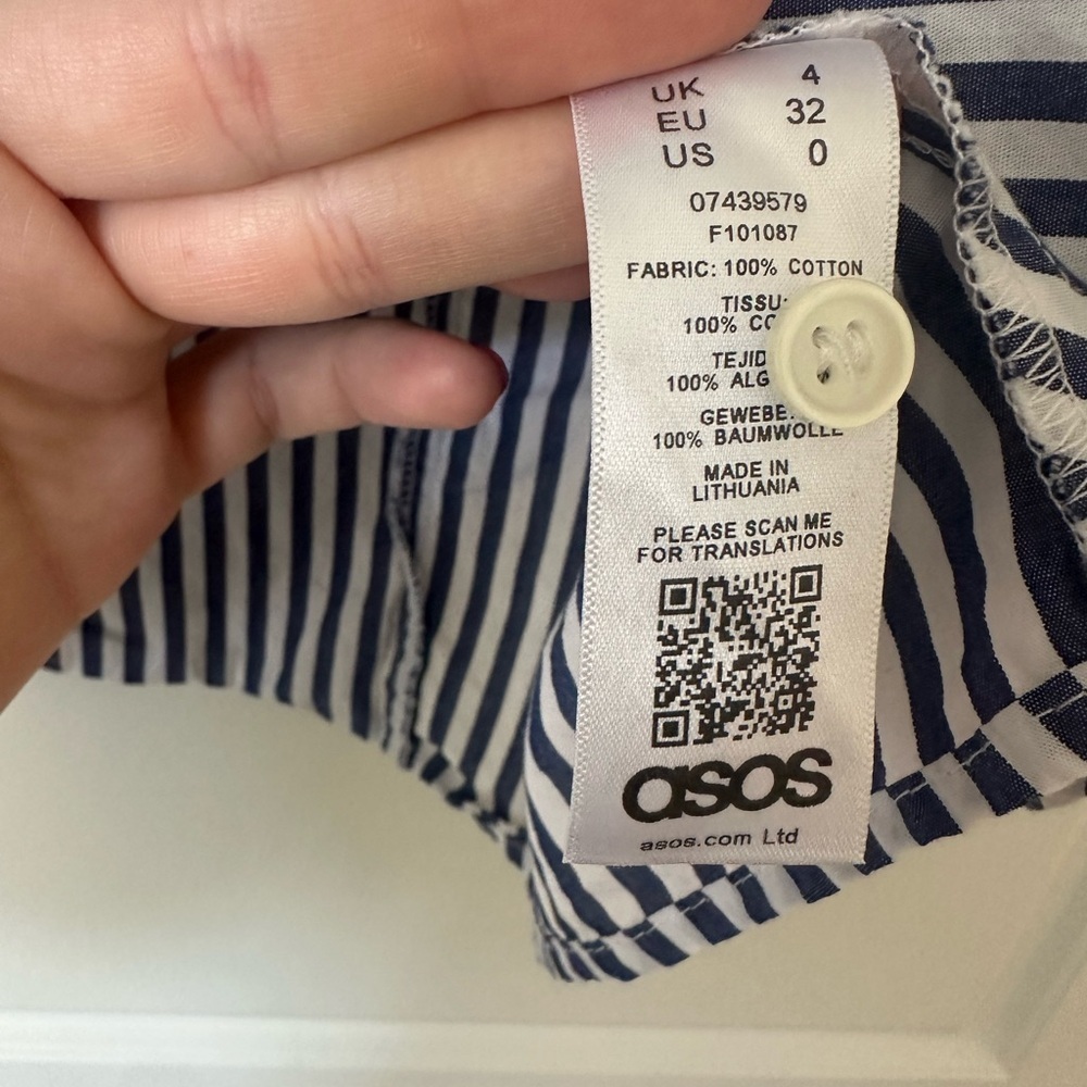 ASOS 100% Cotton Summer Dress - Picture 4 of 4